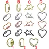 Colliers pendentifs 5 pièces ! Pendentifs de serrure pour la fabrication de bijoux multi-types d'accessoires de boulon femmes 50972