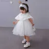 Girl's Dresses Brand Newborn Baby Girl Dresses Princess Baby Infant Christening Gowns 1 year Birthday Dress vestido infantil for 0-2 years