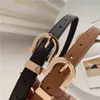 Belts Female Thin Belt Women 2020 High Quality Strap Women Leather Trouser Belts Ladies On Dresses Designer Belt Z0223