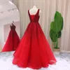 2023 Sparkly Crystal Bourgogne Ball Gown Evening Dresses Luxury Crystal Dubai Engagement Prom Gowns Abendkleider Robe de Soiree
