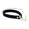 Choker Punk Necklace For Women Heart Padlock Collar With Keys Gothic Halloween Cosplay