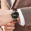 Orologi da polso 2023 orologi da uomo impermeabile luminoso top in pelle sportivo casual orologio da polso al quarzo orologio militare da uomo per Relogio