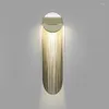 Wall Lamps Vintage Penteadeira Crystal Living Room Bedside Aisle Luminaria De Parede Espelho