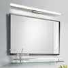 Lámparas de pared Luz de espejo LED más larga AC100-240V Lámpara de acrílico cosmética moderna Iluminación de baño a prueba de agua 40CM 50CM