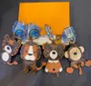 2023 exclusive popular high appearance level grade travel new leather small animal keychain