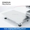 ZONESUN ZS-RPW1 Machine de remplissage et de pesée Pompe à rotor Pâte Crème Liquide visqueux Sauce chili Fabrication de production d'emballages