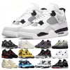 2023 Jumpman 4 Basketbalschoenen Doernbecher 4s IV Heren Dames Militaire Zwarte Kat Roze Sneakers Big Size Us 13 Met Doos