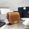 Klassiker Twill Tweed Mini Flip Bag Damen Womens gesteppte Luxushandtasche im Freien Multi -Funktion Designer Umhängetasche Koffer Birkin Multi -Taschenkartenhalter Sacoche 20 cm