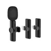 K11 2.4G Mini Microphone Clipon Lapel Live Condenser Microphones Lavalier Wireless for Tiktop Youtube Voice Reconding