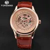 Wristwatches Men Automatic Watch Top Tourbillon Hollow Mechanical Business Large Dial Watches Male Relogio Masculino