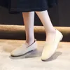 Zapatos de vestir Pisos con punta en punta Zapatos planos para mujer Ballet Mocasines de punto transpirables De Mujer Gestante Bailarinas De Mujer Mocasines Otoño 230224