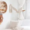 Figurki dekoracyjne przedmioty bawełniane linia wisząca łabędź pluszowa nadziewana lalka dziecko kojące poduszka sypialnia do pokoju dziecięcego dekoracje wisie