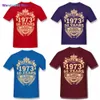 wangcai01 T-Shirts pour Hommes Fabriqués en 1973 50 Ans d'être Génial 50e T-Shirts Graphique Coton Streetwear Court Seve Cadeaux d'anniversaire T-Shirt d'été 0224H23