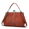 Bolsos de noche Bolso de mujer Marca Messenger Estilo europeo Bolso de hombro de cuero de PU retro Moda XKX04 230224