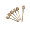 Coffee scheps 100 stcs xbees mini houten honingstick houten dipper lepel roeren staaf 230224