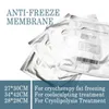 Membrane For Fat Freeze 40K Cavitation Facial Rf Lipo Laser Machine Cryo Therapy Shaper Body Slimming Machine