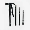 Trekking Poles Collapsible Telescopic Folding Elder Cane Led Walking Trusty Sticks äldre kryckor för mamma de äldre fäderna utomhusklättring J230224