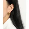 Hoop Earrings Silvology 925 Sterling Silver Three Layer For Women Multi-layer Tube Thick Statement 2023 Stylish Jewelry