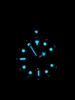 Z pudełkiem mężczyzn zegarek 41 mm mechaniczny 2813 Automatyczna ceramiczna ramka szafirowa zegarki zegarki Zegarki Watche Watche Blue Luminous Na rękę