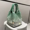 Luxe Gradient À La Main Strass Embrayage Bourse Sac À Bandoulière Brillant Cristal Sacs À Main Et Sacs À Main Parti Designer Soirée Sac Fourre-Tout 230224