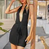 Damenbadebekleidung Langes Sommerkleid für Frauen 2023 Vertuschung Pareo Strandbad Rot Gestricktes Hohlhemd Badeanzug Einteiliger Rock Druck Polyester