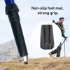 Trekking słupów 5Sekcja Przenośna fold na zewnątrz Trekking Walking Turing Stick Walking Billes Telescopic Camping dla nordyckich starszych J230224