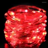 Strings USB/Battery LED String Light 5M 10M Copper Wire Fairy Garland Lamp For Christmas Wedding Party Holiday Lighting