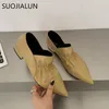 Отсуть обувь Suojialun 2023 Spring Women Flat Fash Fashion Plearted Ladies Spect на Loafer Soft Leather Zapatos Mujer 230224