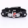 Braccialetti con ciondoli BLEACH Kurosaki Ichigo Bracciale per uomo Corda in pelle Catena Homme Punk Braccialetti Gioielli da donna Pulseras Mujer