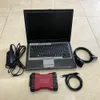 VCM2 2 i 1 för Ford och för Mazda IDS V129 Diagnostic Tool VCM II Fulla kablar med D630 Laptop Soft-Ware installerade