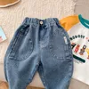 Jeans Kids Boy 0 6 ans enfants Cargo Denim pantal