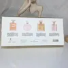 Klasyczny styl Perfume Kit Zapach zapach szklany butelka 4PCS 25 ml szansa nr 5 pary