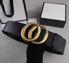 2023 Fibbia per cintura di design di lusso Cintura da donna in vera pelle di moda da uomo Lettera doppia Daikin Cintura classica da 7 cm con scatola originale