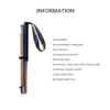 Trekking Poles AONIJIE E4201 MPole Folding Ultralight Quick Lock Trekking Poles Hiking Pole Race Running Outdoor Walking Stick Carbon Fiber J230224