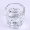 Чашки блюдки Crystal Nail Art Aclrylic Liquid Container для акрилового стеклянного инструмента