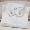 T ercts baby peter lapel t Shirt spring cotton cotton long longed قميص قميص الأطفال.