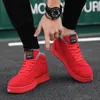 Dress Shoes WEH 2022 Winter Fashion Laceup Mens Causal Flat Lover Red Rubber Bottom Sneaker Man Keep Warm Plush Men Sneakers 230224