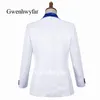 Herrenanzüge Gwenhwyfar2023 Fine Groomsmen Revers Bräutigam Smoking Männer Hochzeit/Prom/Dinner Mann Blazer (Jacke Hosenweste)