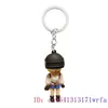 Keychains Doll Nyckelring Fashion PVC Biltillbehör Gåvor för män Key Ring Cute Holder Lanyard Anime Phone Charm smycken Miri22