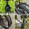 Bike Locks WEST BIKING Foldable Bike Lock MTB Road Bicycle Hamburg Lock High Security Anti-Theft Scooter Electric E-Bike Cycling Chain Lock 230224