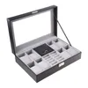 Watch Boxes Jewelry Display Container 8 2 Slots Grids For Ring Ear Stud Earrings