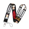 10 Pcs / Lot Fashion Accessories Nursing Design Neck Strap Polyester Cartoon Nurse Hospital Medical Print Lanyard For Healthcare Worker Accessories