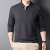 Men's Polos COODRONY Brand Men's Polo-Shirt Waffle Pattern Long Sleeve T-Shirt Men Clothing Soft Cotton Business Casual T Shirts Homme Z5108 230225