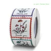 Gift Wrap 500Pcs Roll Of Square Sticker Adhesive Envelope Seal Label Party Favor Stickers