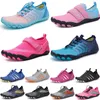 Men Women Water Sport Zwemwaterschoenen Witgrijs blauw roze Buiten strandschoenen 013