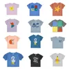 T shirts Kids Girls Boys Bobo 2023 Summer Cartoon Print Children Short Sleeve T shirt Clothes Cotton Toddler Baby Tees 230224