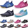 Men Women Water Sport Zwemwaterschoenen Witgrijs blauw roze buitenstrandschoenen 007