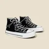 Klänningskor Amy och Michael Original Designers Women Sneakers Fashion High Top Casual Flat Canvas Shoes Studenter Vulcanize Plimsolls 230225