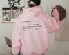 Womens Hoodies Sweatshirts Spread Kindness Positivity Hoodie trendy Aesthetic slogan quote pullovers youngs hipster autumn spring cotton heart art tops 230224