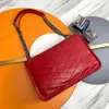 9A luxury designer bag NiKi classic handbag top quality chain vagrant bag fashion pleated leather messenger bag 22CM 28CM messenger bag 14 colors
